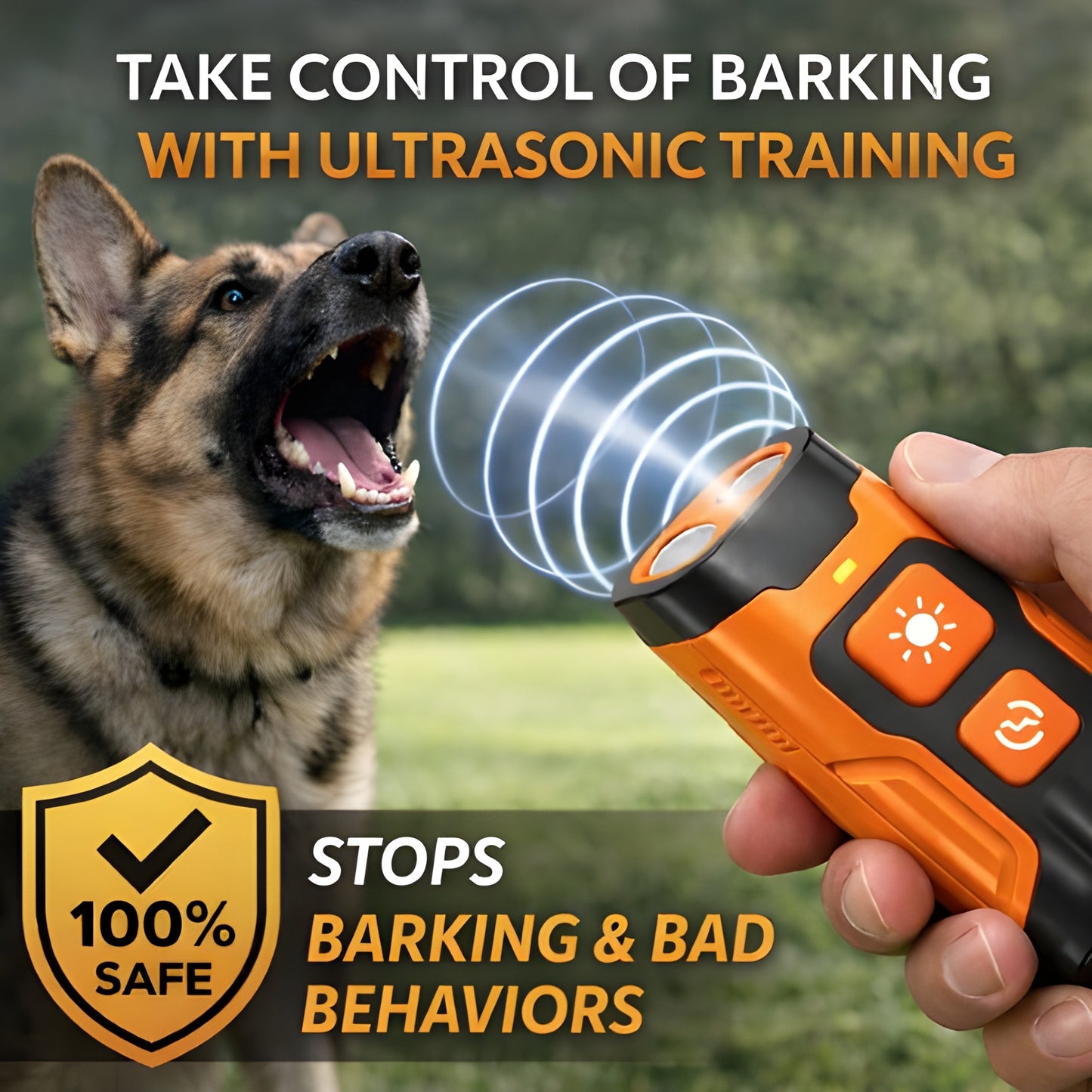 Sonic Paws™ Ultrasonic Dog Training Tool